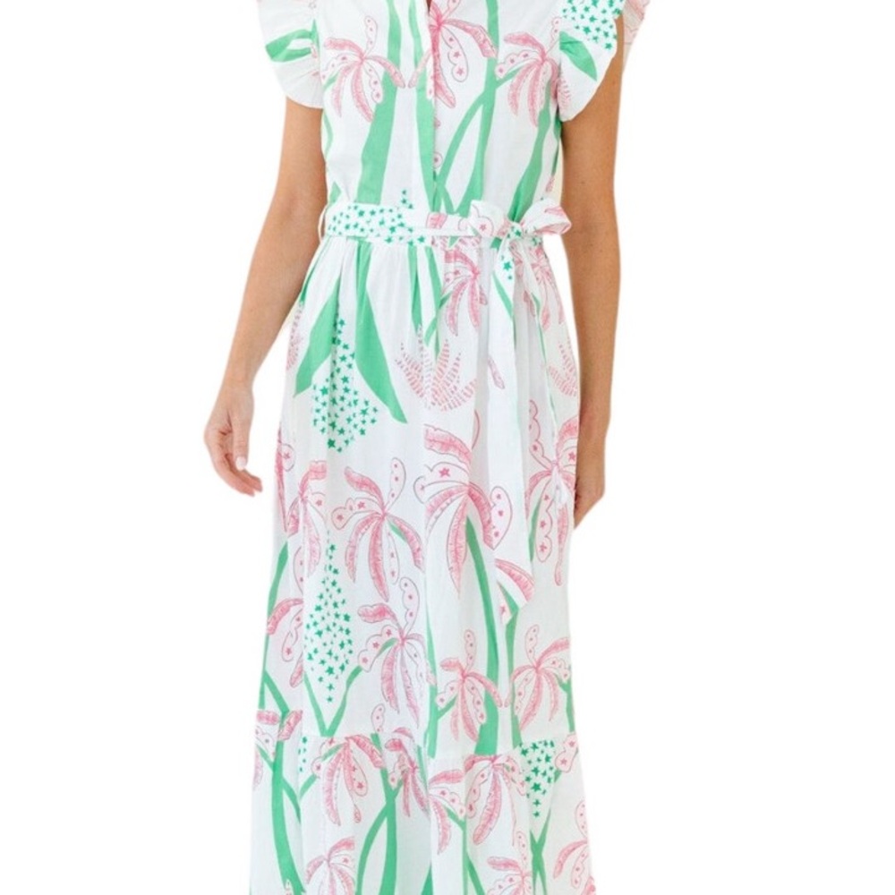 Taylor Dress in Worth Avenue Palm